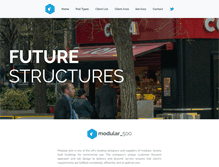Tablet Screenshot of modular500.com